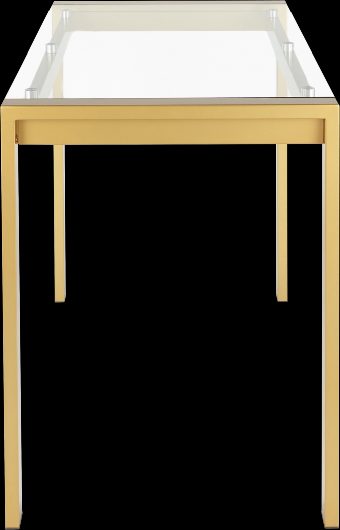 Sora Gold Counter Height Dining Table - Thumbnail - Image 4