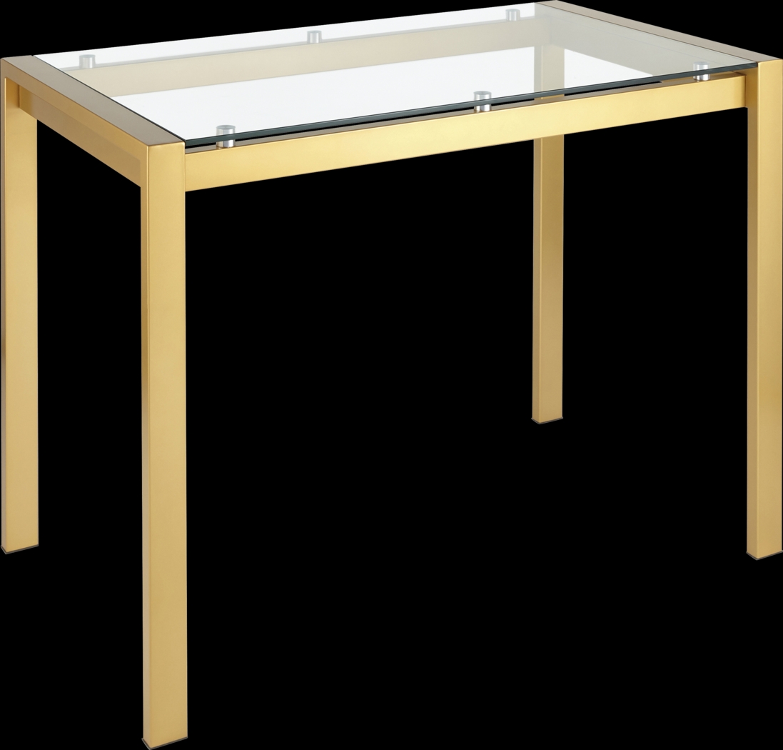 Sora Gold Counter Height Dining Table - Thumbnail - Image 1