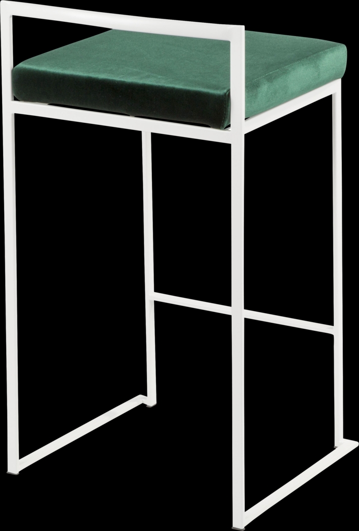 Sora Green Counter Height Stool (Set of 2) - Thumbnail - Image 3