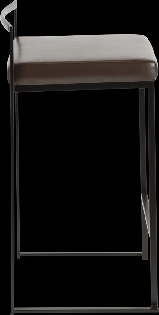 Sora II Brown Counter Height Stool, Set of 3 - Thumbnail - Image 7