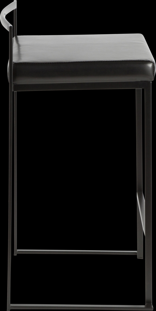 Sora III Black Chrome Counter Height Stool, Set of 3 - Thumbnail - Image 6