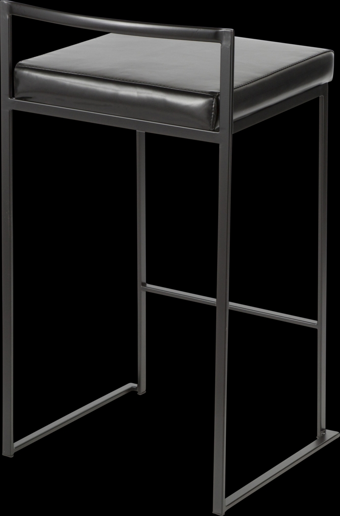Sora III Black Chrome Counter Height Stool, Set of 3 - Thumbnail - Image 7