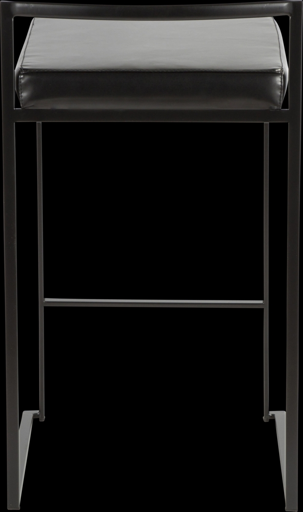 Sora III Black Chrome Counter Height Stool, Set of 3 - Thumbnail - Image 8