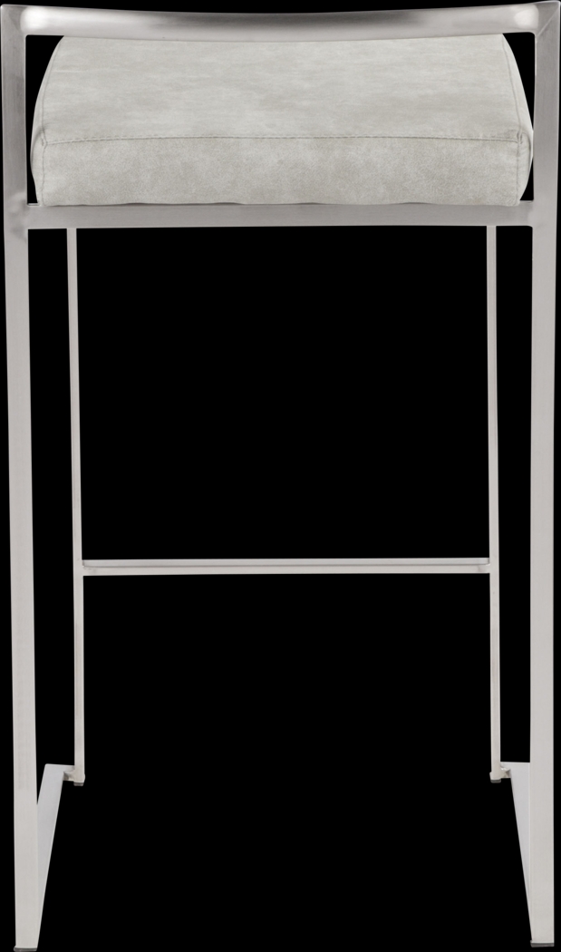 Sora III Gray Counter Height Stool, Set of 3 - Thumbnail - Image 12