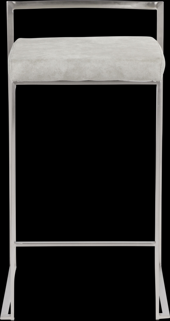 Sora III Gray Counter Height Stool, Set of 3 - Thumbnail - Image 13