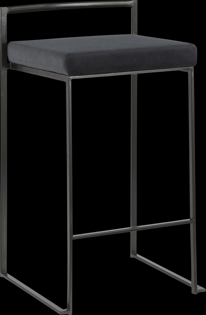 Sora IV Black Black Counter Height Stool, Set of 3 - Thumbnail - Image 5