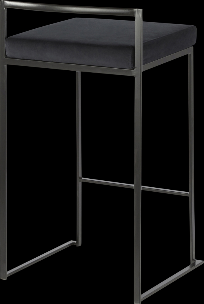 Sora IV Black Black Counter Height Stool, Set of 3 - Thumbnail - Image 7