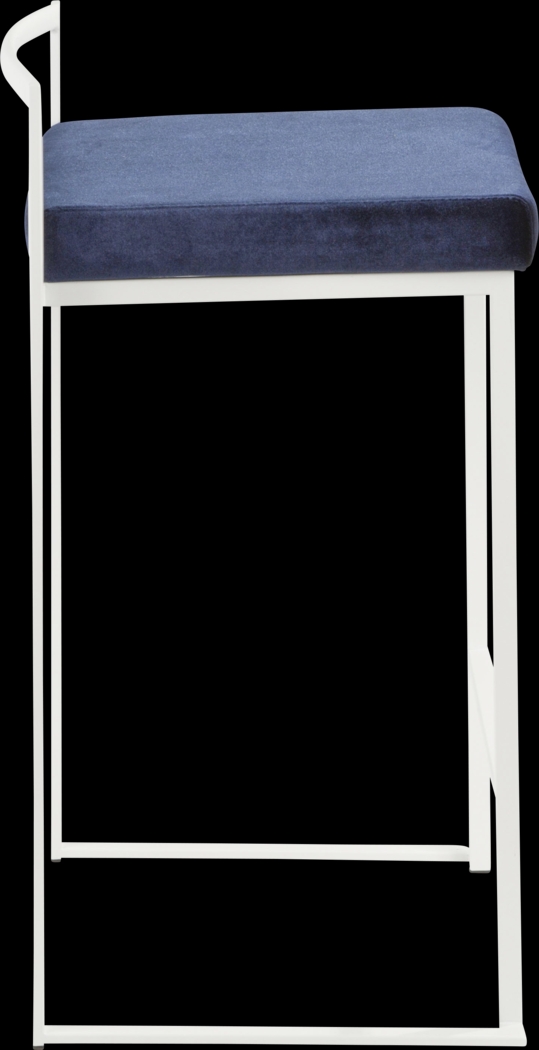 Sora IX Blue Counter Height Stool, Set of 3 - Thumbnail - Image 7