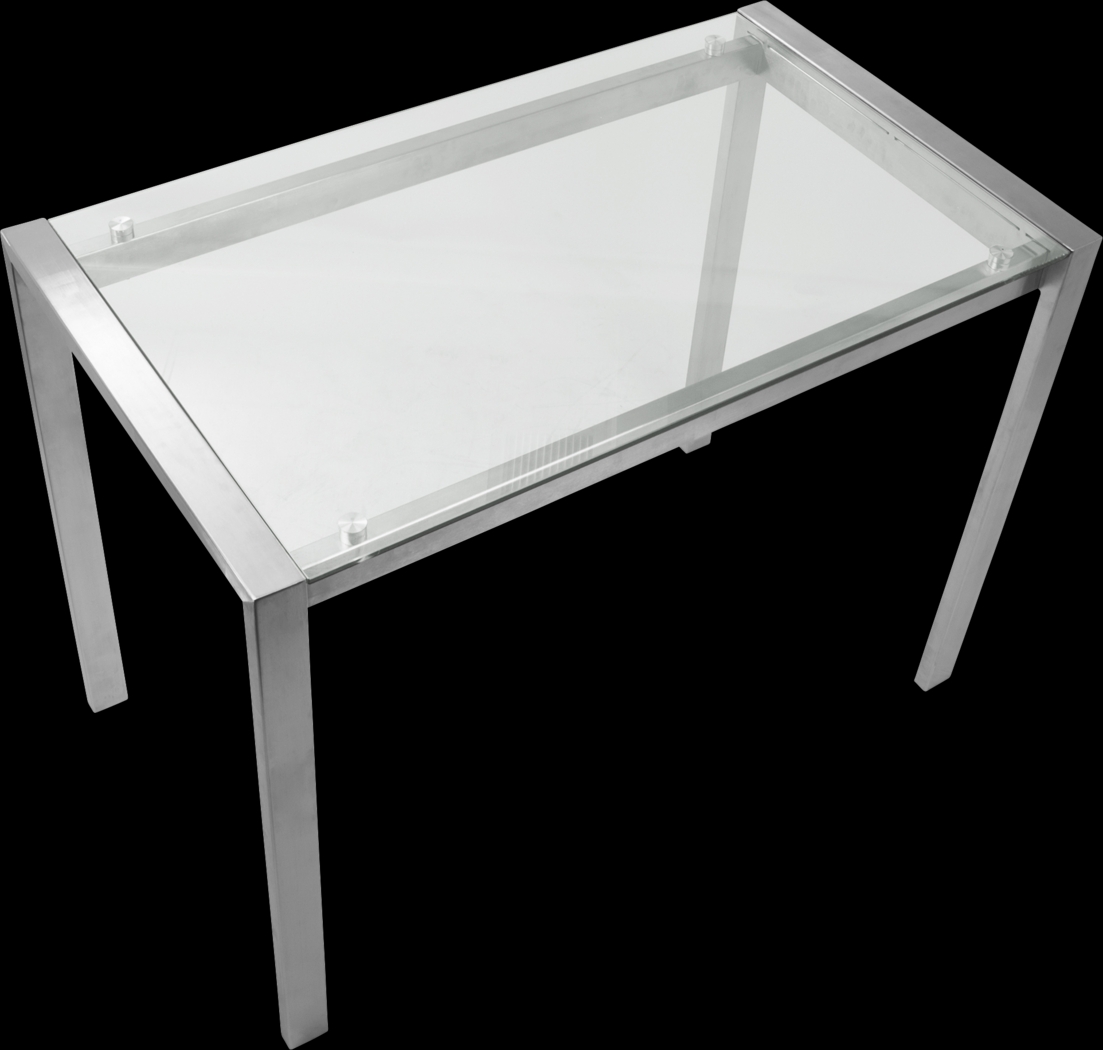 Sora Silver Counter Height Table - Thumbnail - Image 3