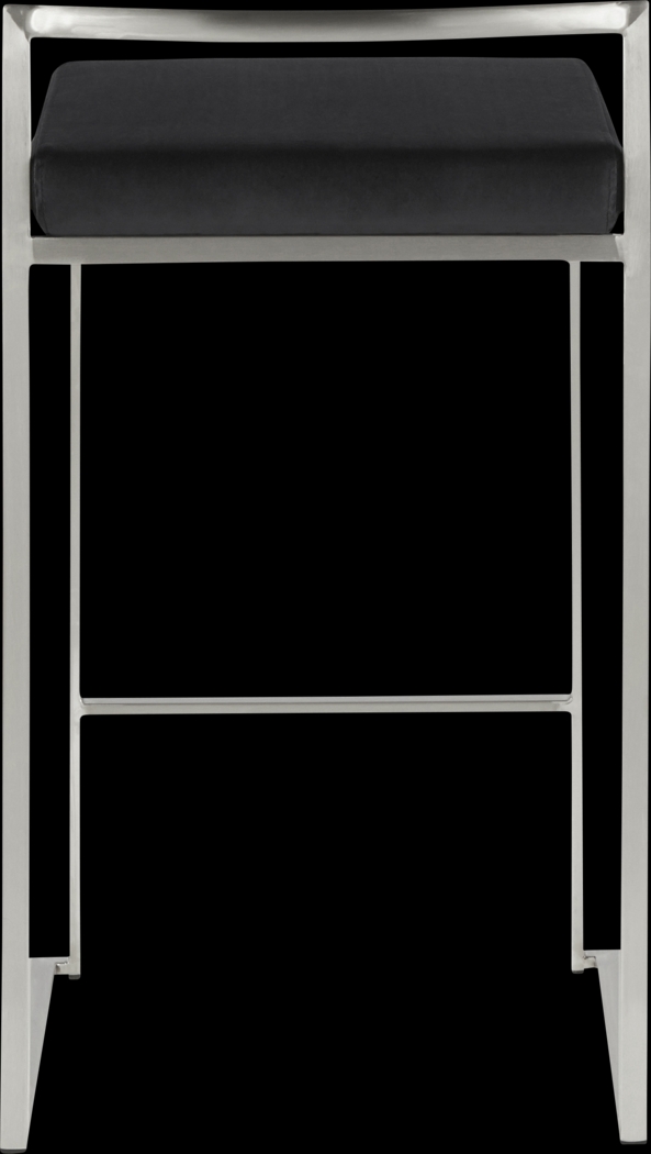 Sora V Black Counter Height Stool, Set of 3 - Thumbnail - Image 8