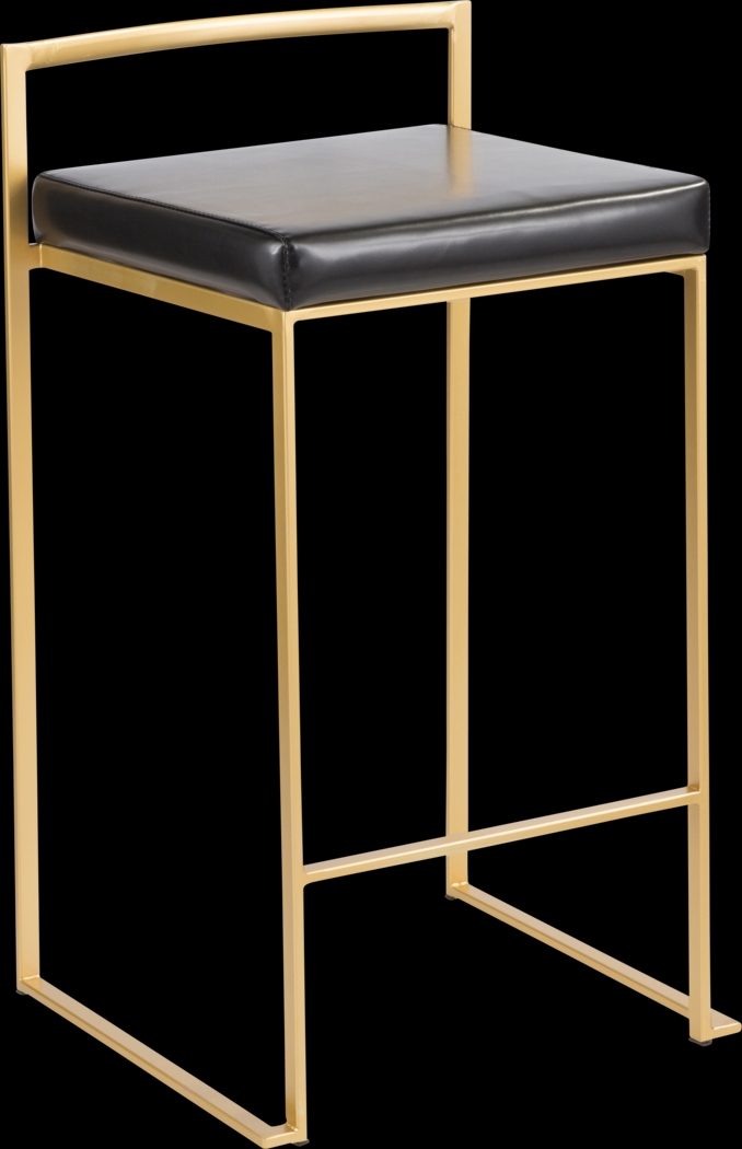 Sora VI Black Counter Height Stool, Set of 3 - Thumbnail - Image 8