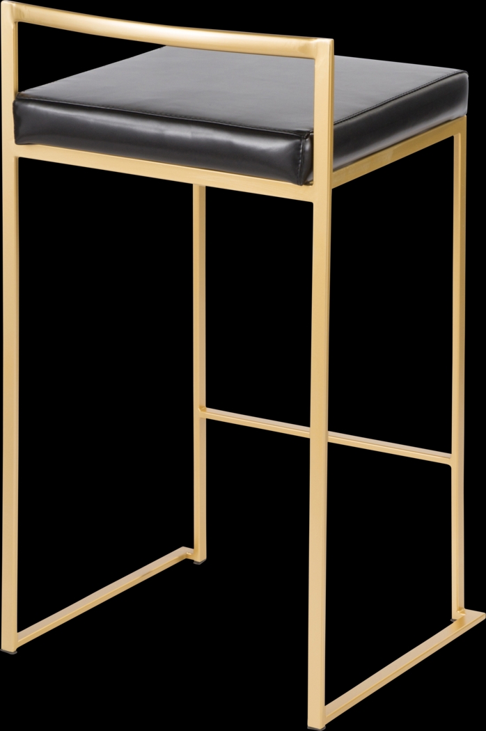 Sora VI Black Counter Height Stool, Set of 3 - Thumbnail - Image 10