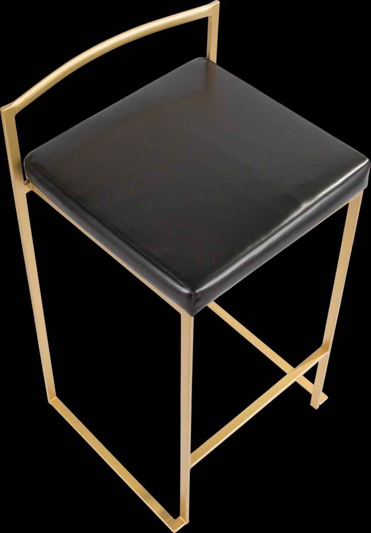 Sora VI Black Counter Height Stool, Set of 3 - Thumbnail - Image 13