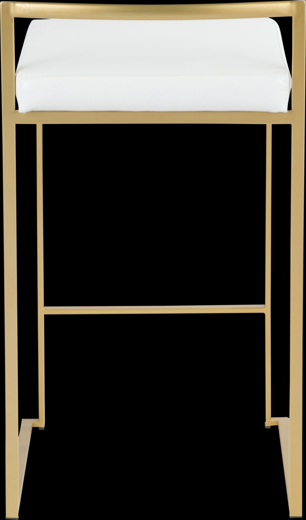 Sora VI White Counter Height Stool, Set of 3 - Thumbnail - Image 11