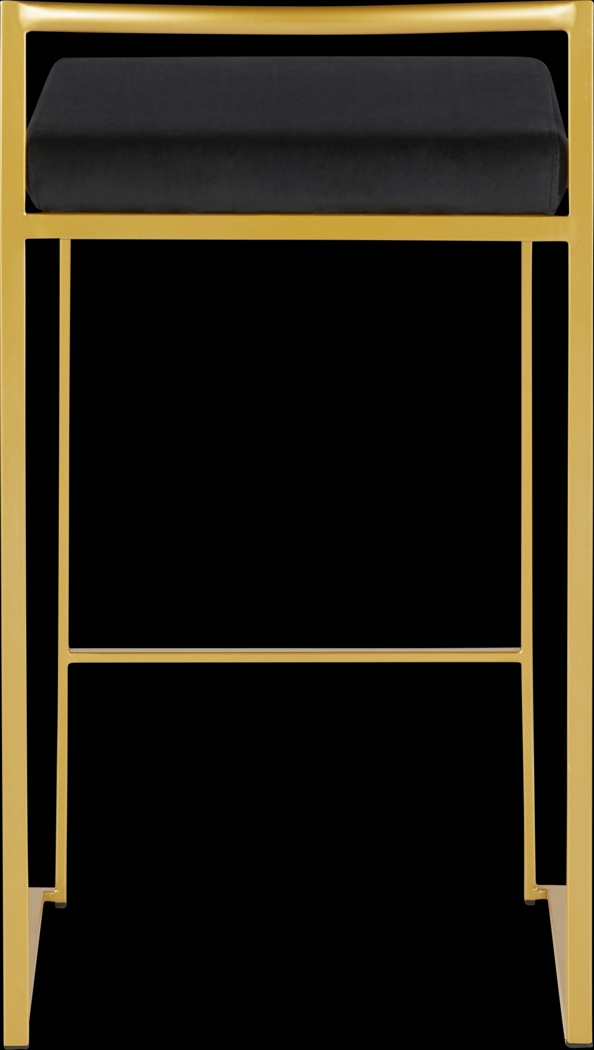 Sora VII Black Counter Height Stool, Set of 3 - Thumbnail - Image 8