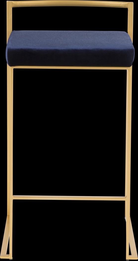 Sora VII Blue Counter Height Stool, Set of 3 - Thumbnail - Image 11