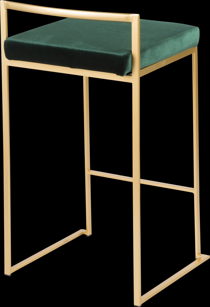 Sora VII Green Counter Height Stool, Set of 3 - Thumbnail - Image 10