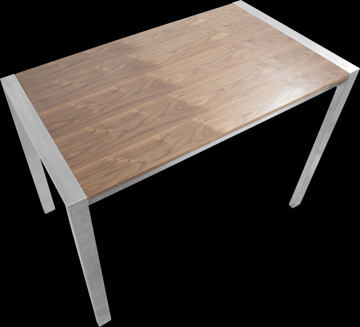 Sora Walnut Counter Height Table - Thumbnail - Image 3