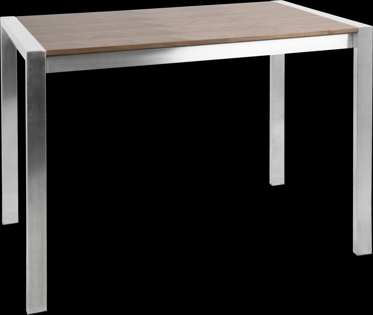 Sora Walnut Counter Height Table - Thumbnail - Image 1
