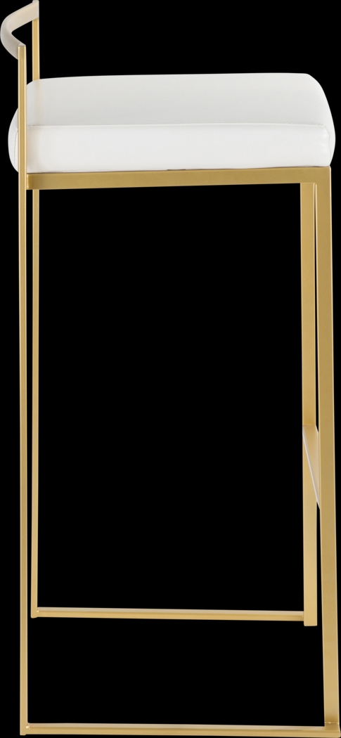 Sora White Barstool, Set of 3 - Thumbnail - Image 4