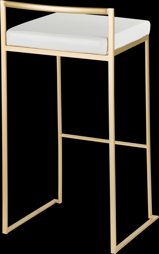 Sora White Barstool, Set of 3 - Thumbnail - Image 5