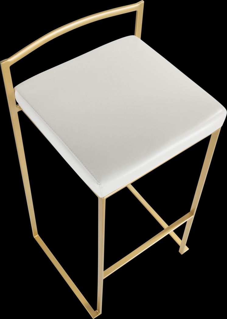 Sora White Barstool, Set of 3 - Thumbnail - Image 8