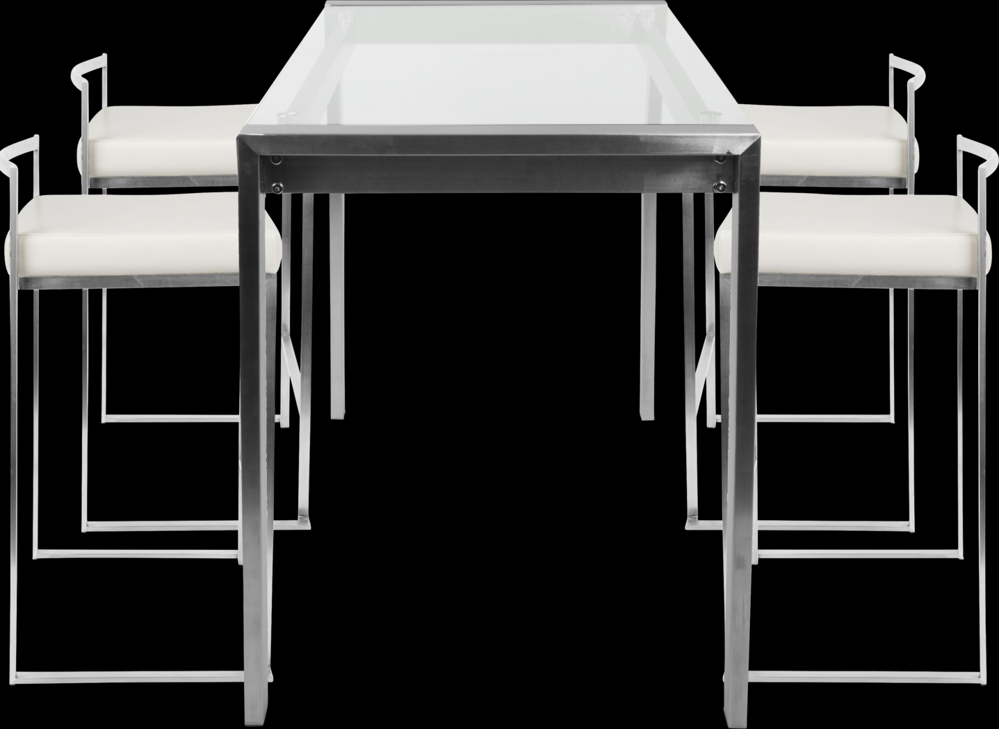 Sora White Counter Table Set - Thumbnail - Image 3