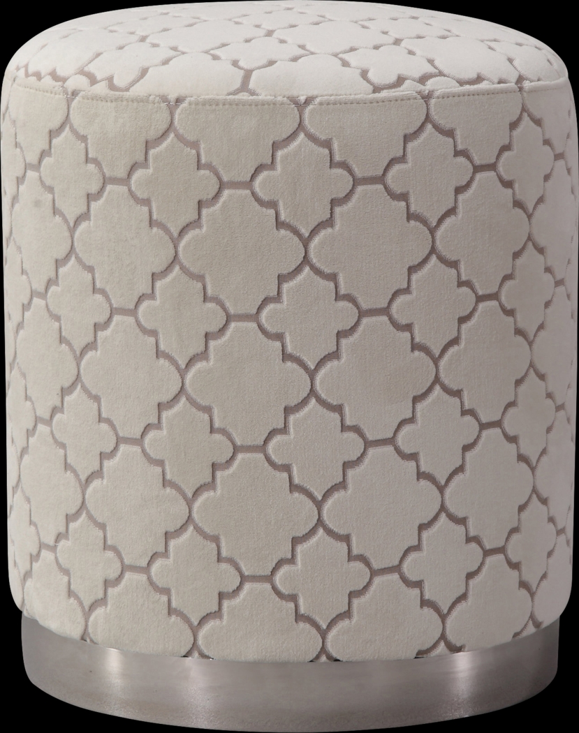 Soraya Beige Ottoman - Thumbnail - Image 1