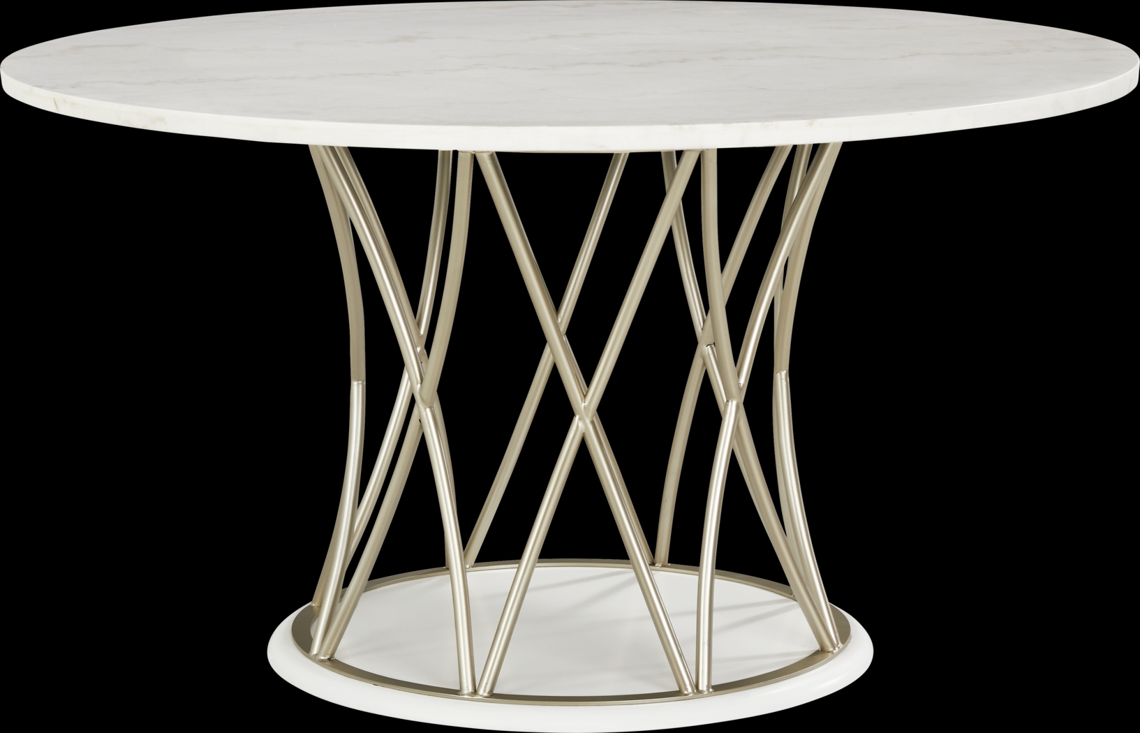 Soraya Street White Dining Table - Thumbnail - Image 1