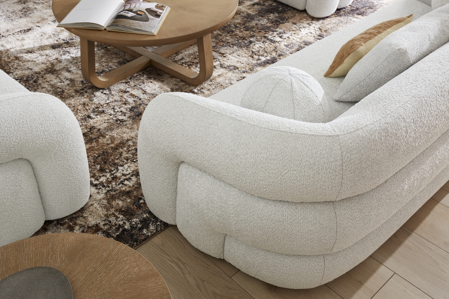 Sorbetto Light Gray 2 Pc Living Room - Thumbnail - Image 4