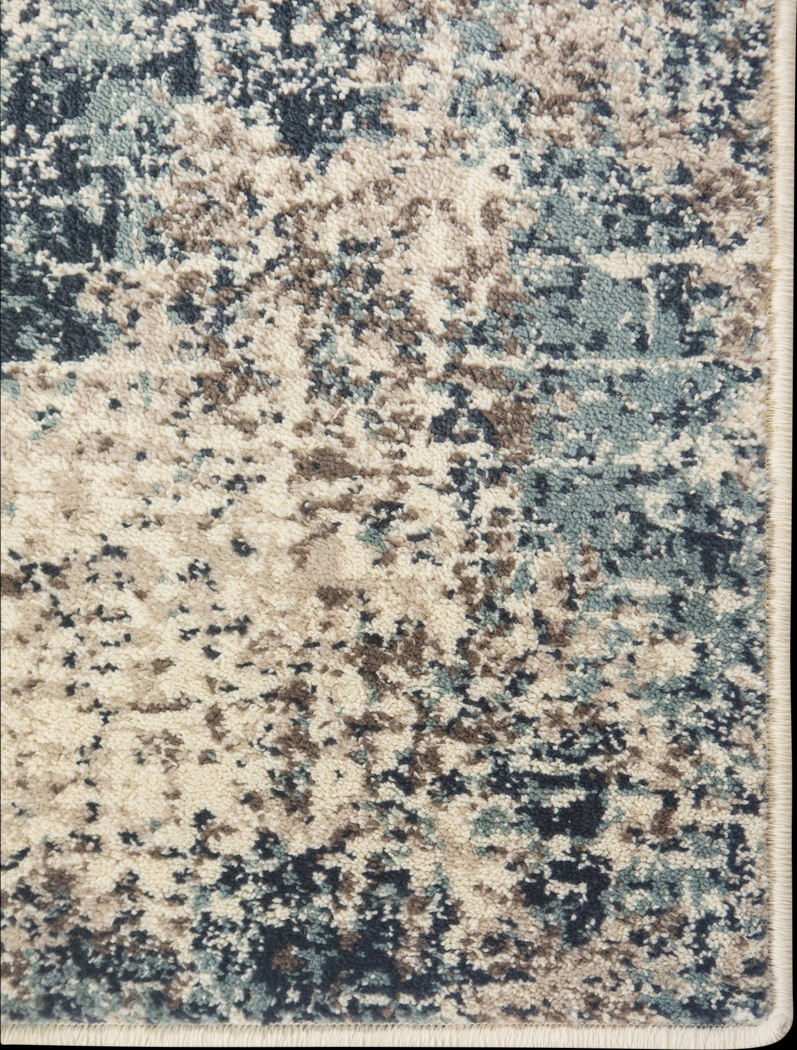 Sorni Blue 5'1 x 7'6 Rug - Thumbnail - Image 3