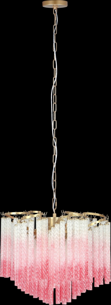 Sorolla Shade Pink Chandelier - Thumbnail - Image 4