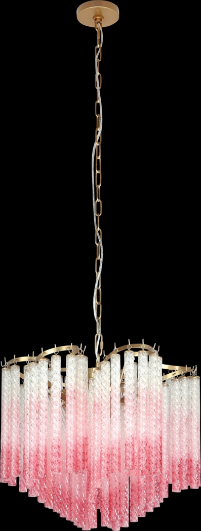 Sorolla Shade Pink Chandelier - Thumbnail - Image 1