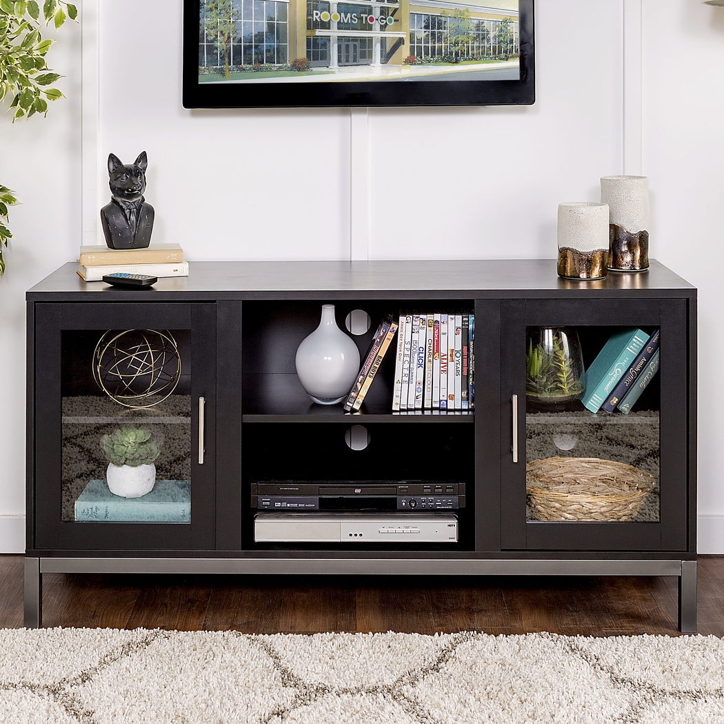 Sorrell Black 52 in. Console - Thumbnail - Image 4