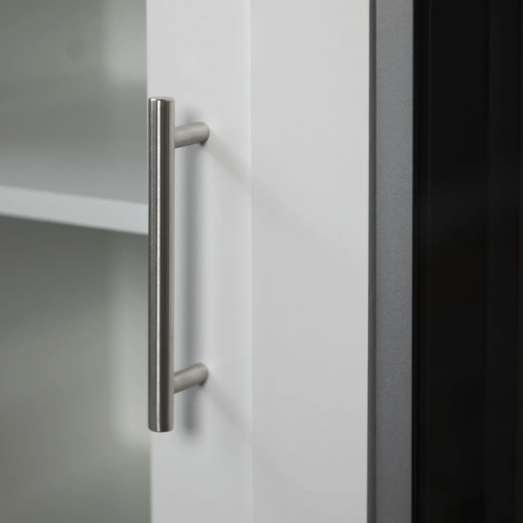 Sorrell White 52 in. Console with Electric Fireplace - Thumbnail - Image 5