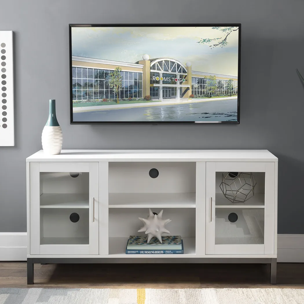 Sorrell White 52 in. Console - Thumbnail - Image 4