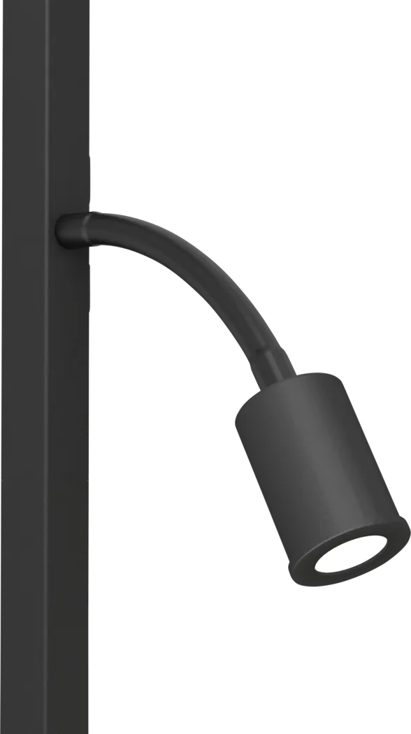 Sorrento Edge Black Floor Lamp - Thumbnail - Image 4