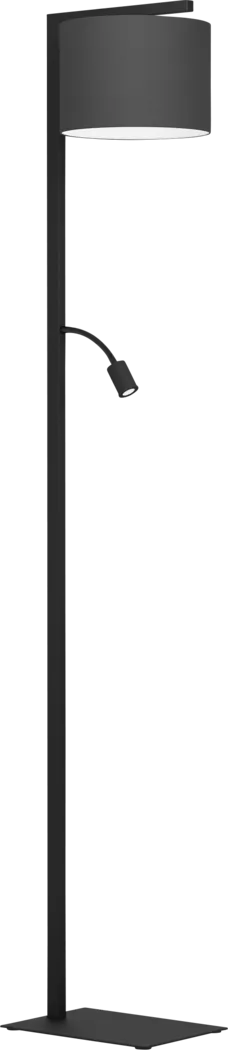 Sorrento Edge Black Floor Lamp - Thumbnail - Image 1