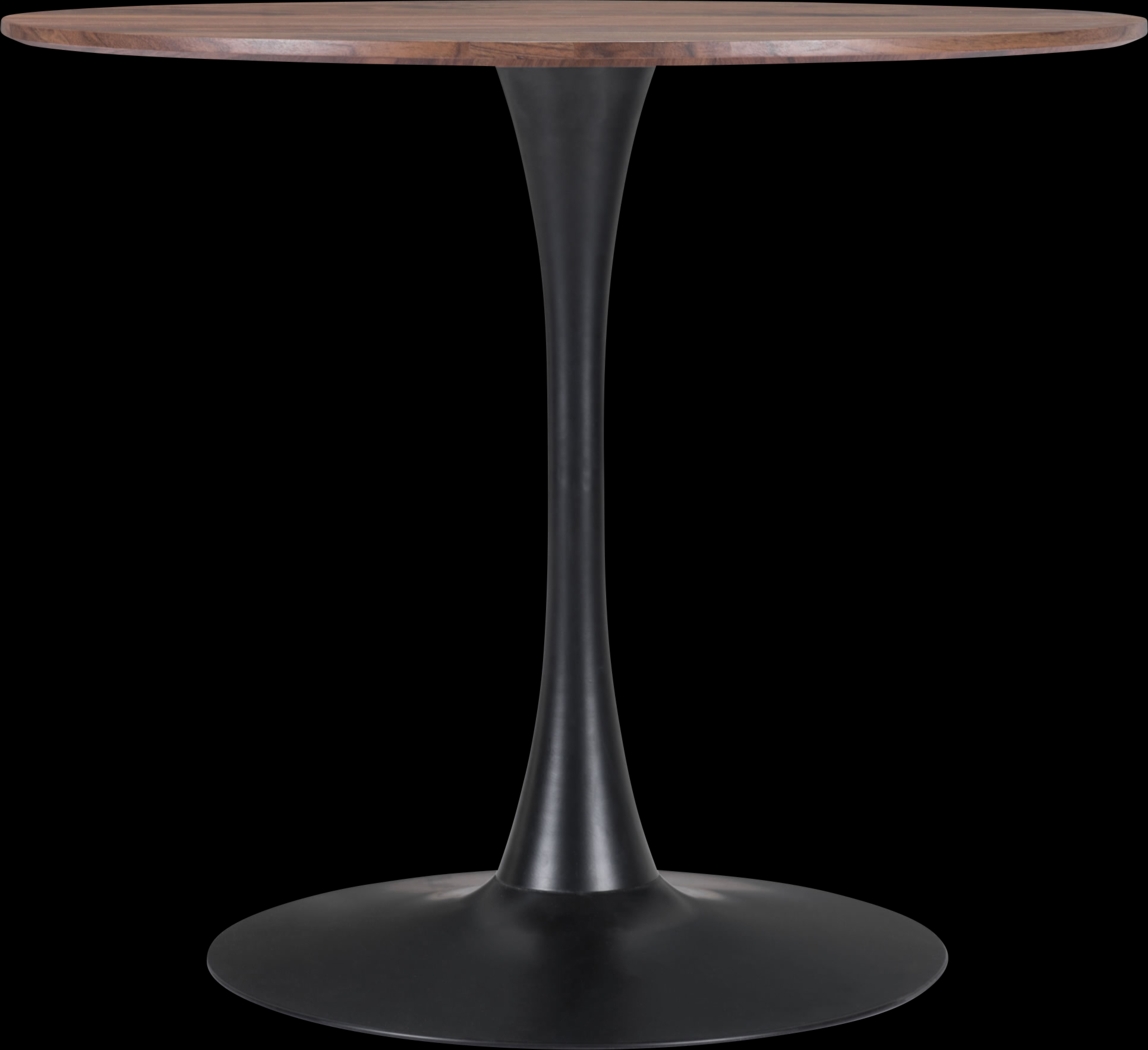 Sosie Brown Round Dining Table - Thumbnail - Image 2