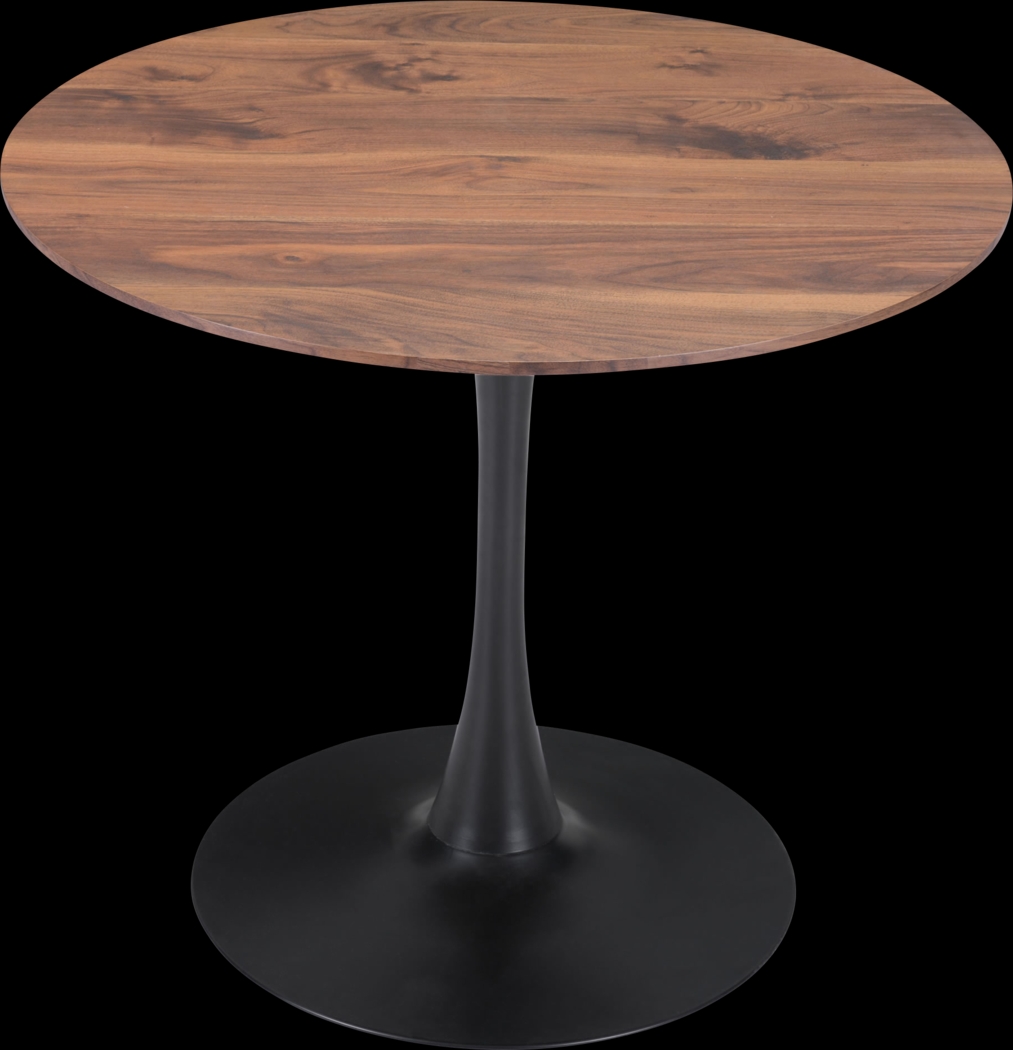 Sosie Brown Round Dining Table - Thumbnail - Image 3