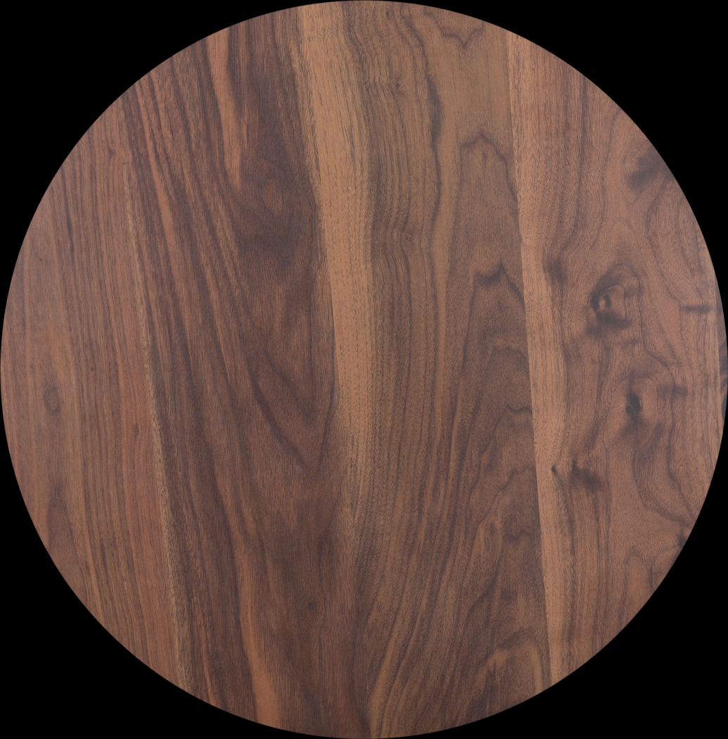 Sosie Brown Round Dining Table - Thumbnail - Image 4