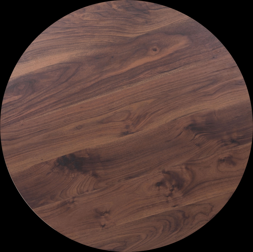 Sosie Brown Round Dining Table - Thumbnail - Image 5