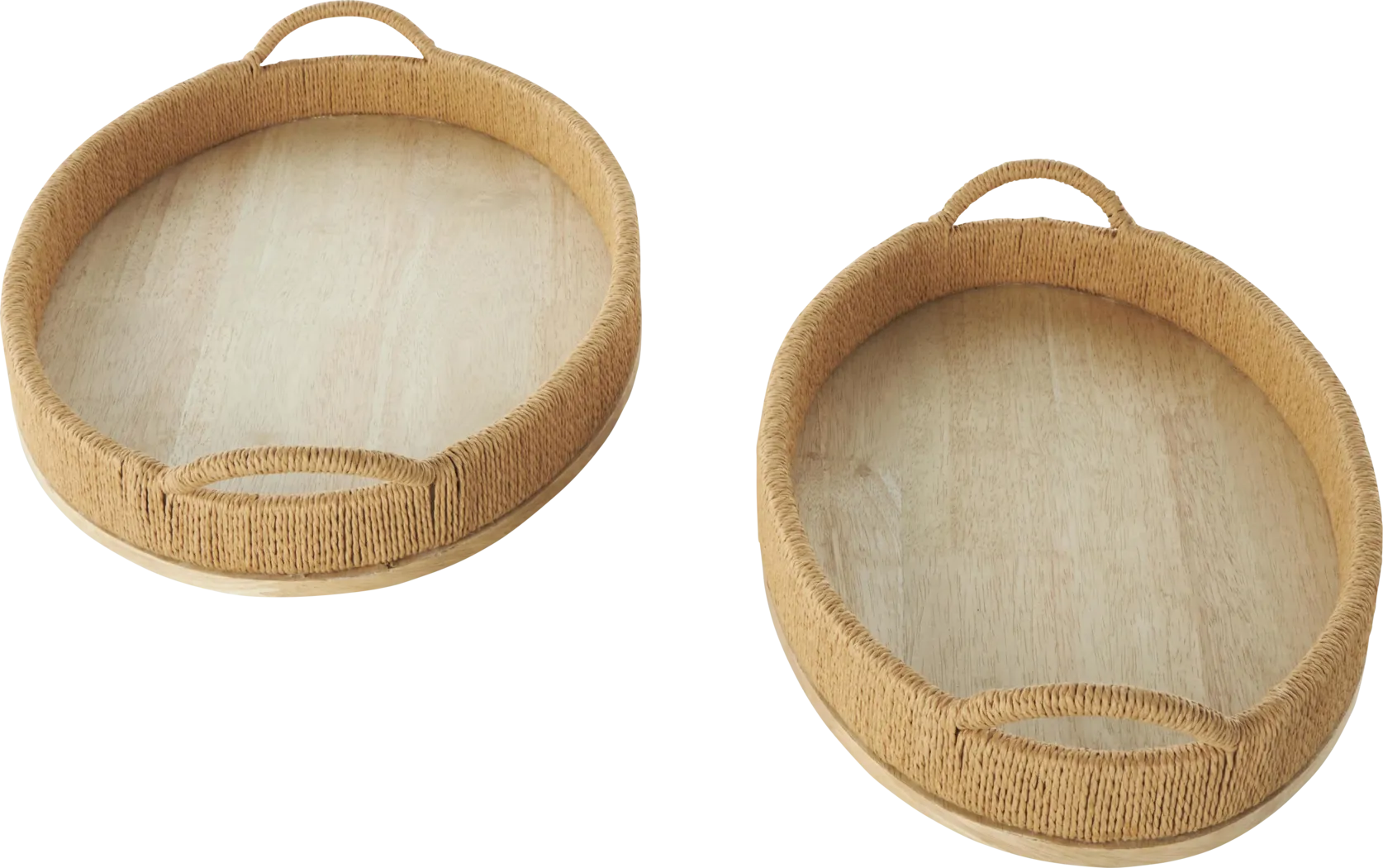 Sothea Brown Tray, Set of 2 - Thumbnail - Image 7