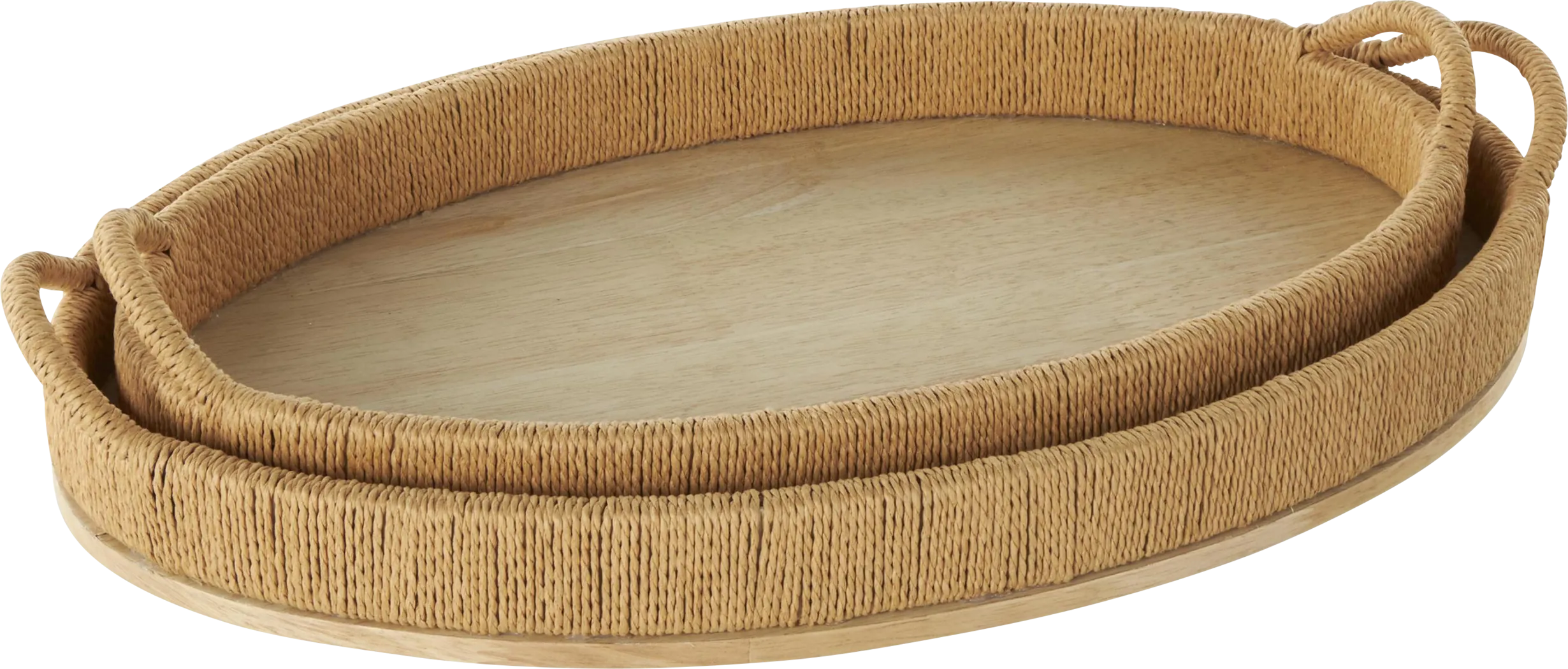 Sothea Brown Tray, Set of 2 - Thumbnail - Image 8