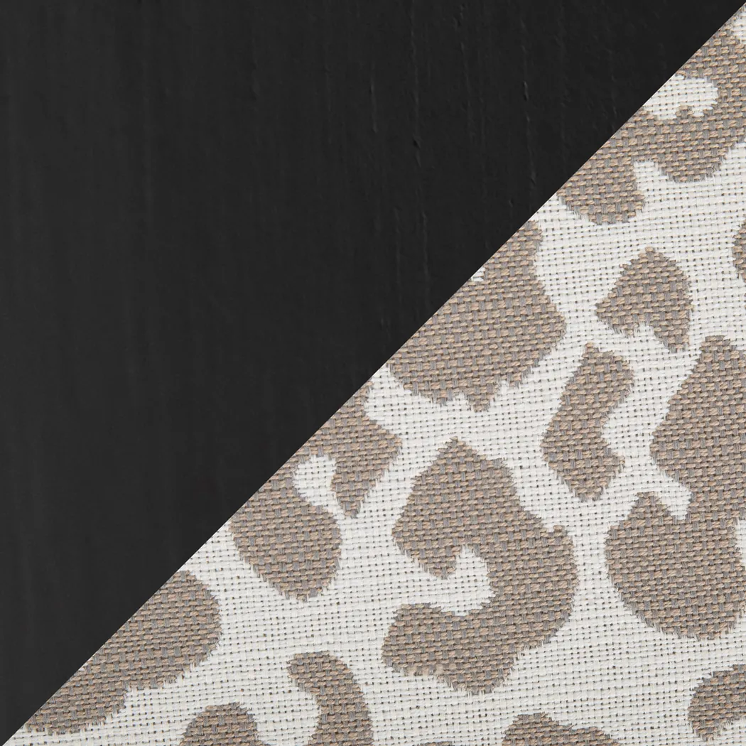 Sothel Gray Leopard Dining Chair - Thumbnail - Image 8