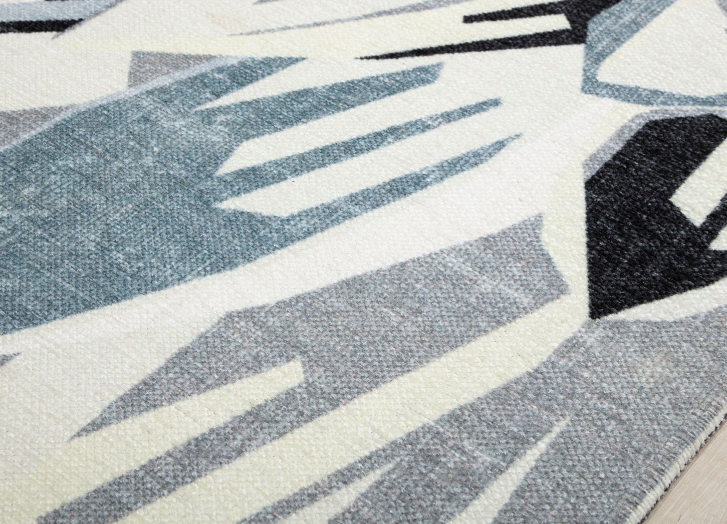 Sotidala Black 7'10 x 10' Rug - Thumbnail - Image 3