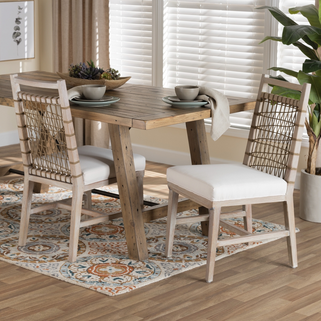 Sotirios White Side Chair - Thumbnail - Image 2