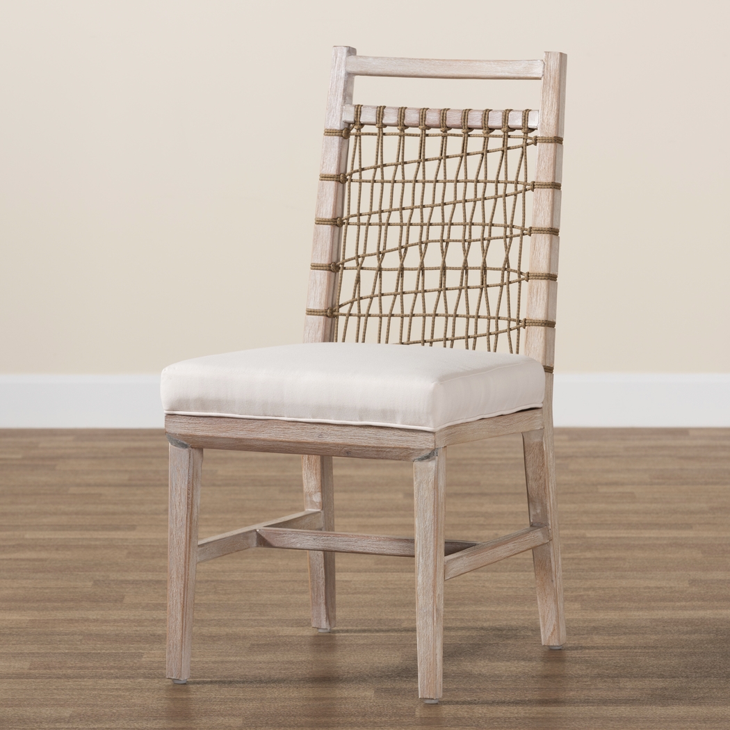 Sotirios White Side Chair - Thumbnail - Image 3