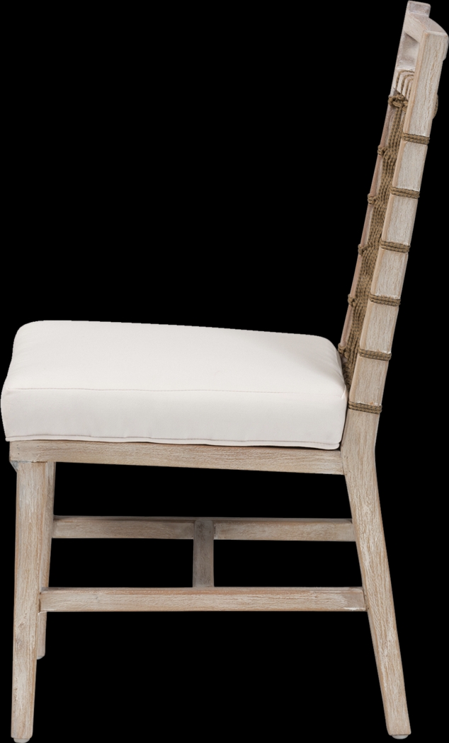 Sotirios White Side Chair - Thumbnail - Image 5