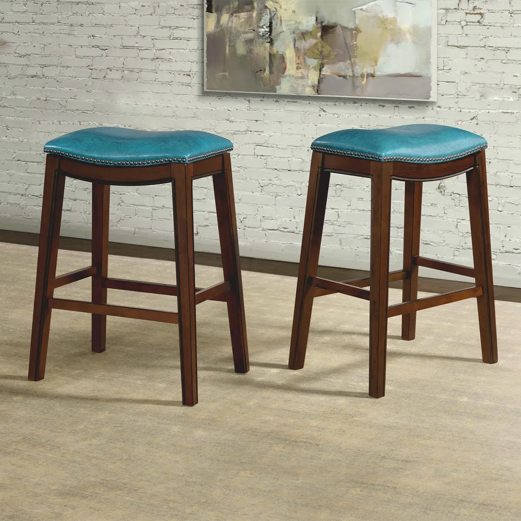 Soulbit Blue Barstool - Thumbnail - Image 2